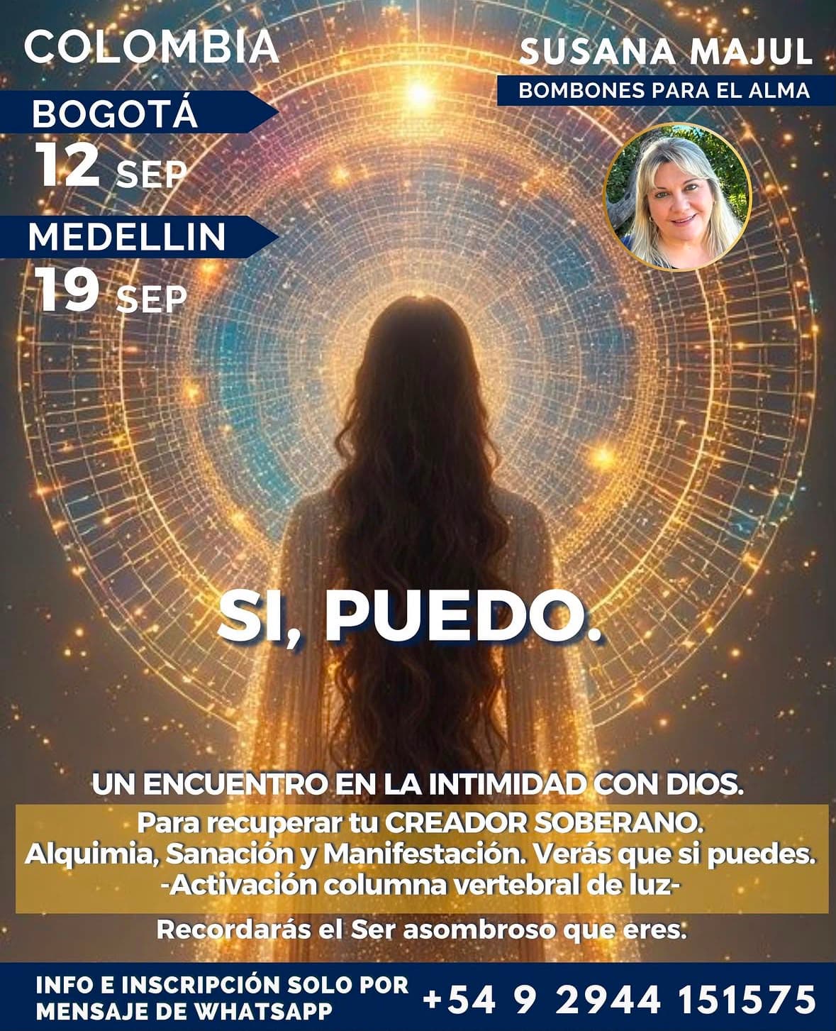 🇨🇴 COLOMBIA 🌟 SI, PUEDO 🌟 Un encuentro en la intimidad con dios.